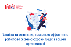 Узнайте за один визит, насколько эффективно работает система охраны труда в вашей организации!