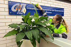Субботник на Спецпредприятии Москвы
